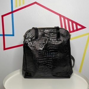 Vintage Patent Leather Shoulder Bag